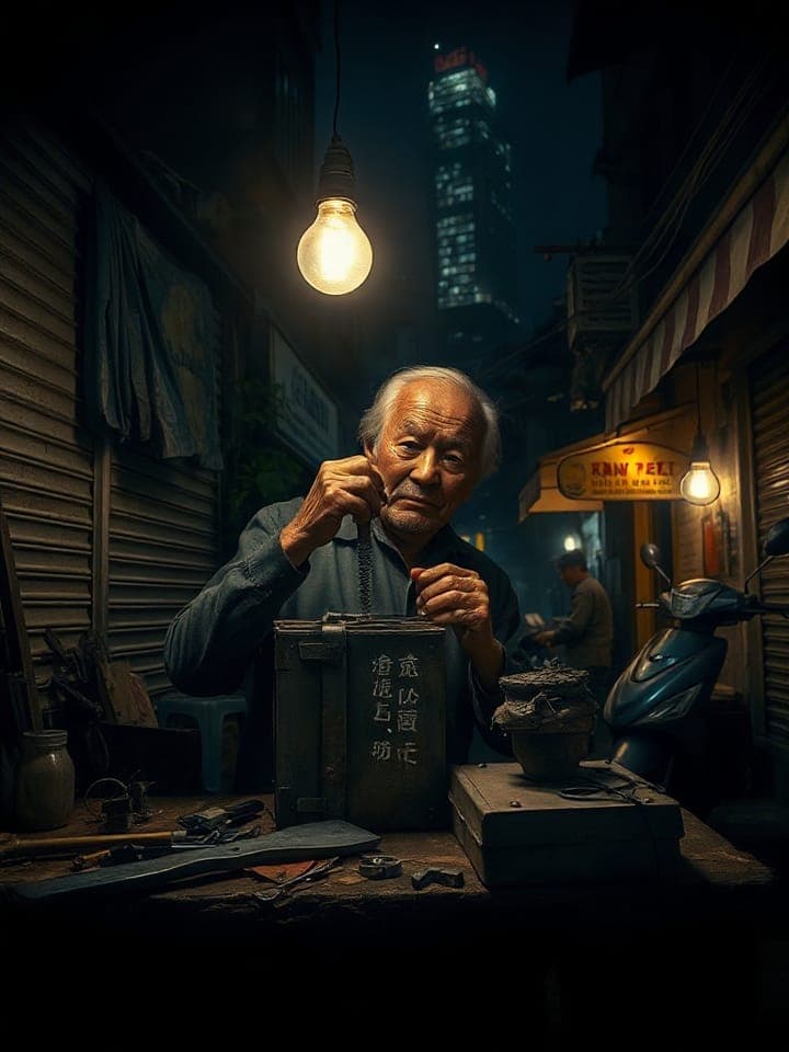 Tiệm Sửa Đồ Cũ Đầu Ngõ